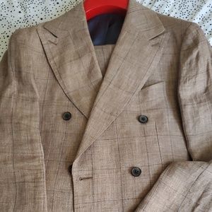Suitsupply DB linen suit